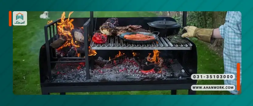 ابزارها و متریال مورد نیاز برای ساخت کباب پز و منقل با میلگرد
