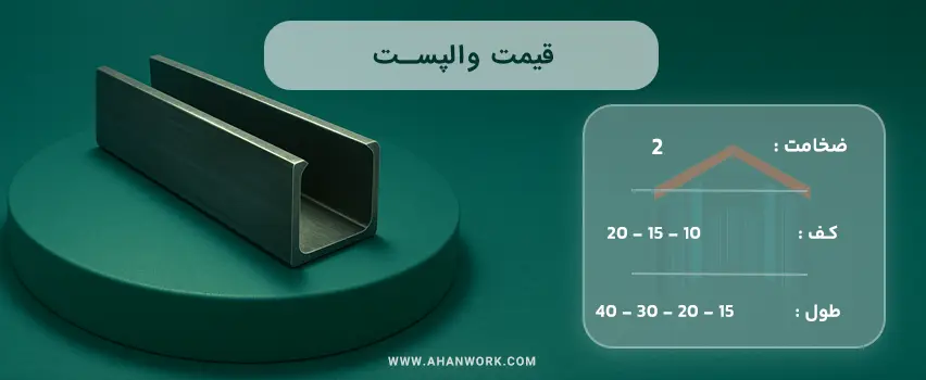 قیمت والپست