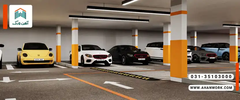 الزامات مقررات ملی ساختمان برای طراحی پارکینگ