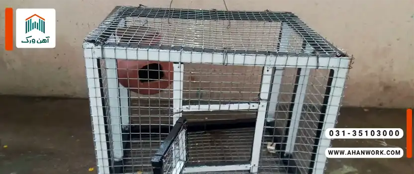 راهنمای ساخت قفس مرغ، کبوتر و پرنده با میلگرد