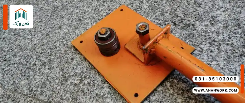 طراحی اولیه دستگاه میلگرد صاف کن دستی