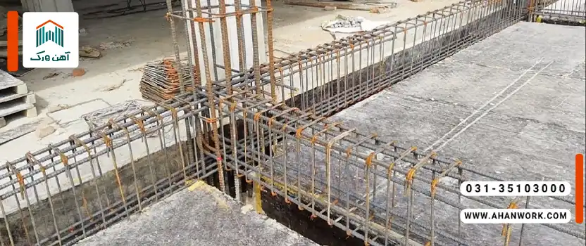 محدودیت های اجرایی و آیین نامه ای میلگرد ستون