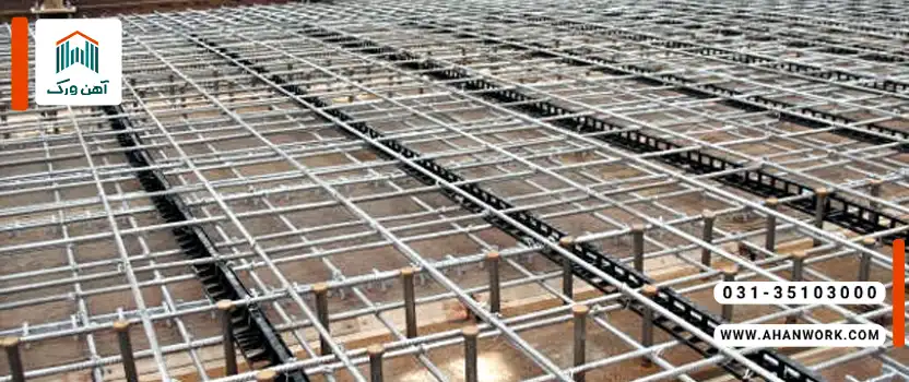 راهنمای کامل آرماتوربندی سقف و مراحل اجرا