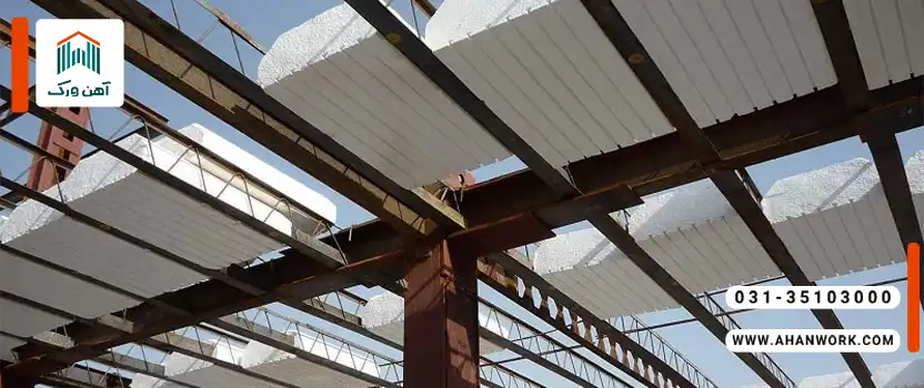 مراحل اجرای سقف کرومیت