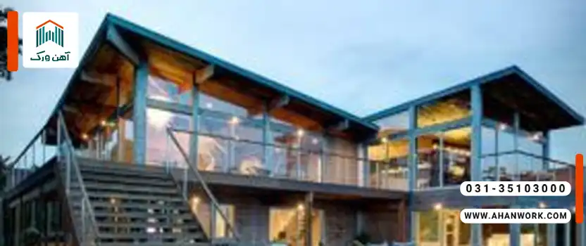 مراحل ساخت خانه با پروفیل