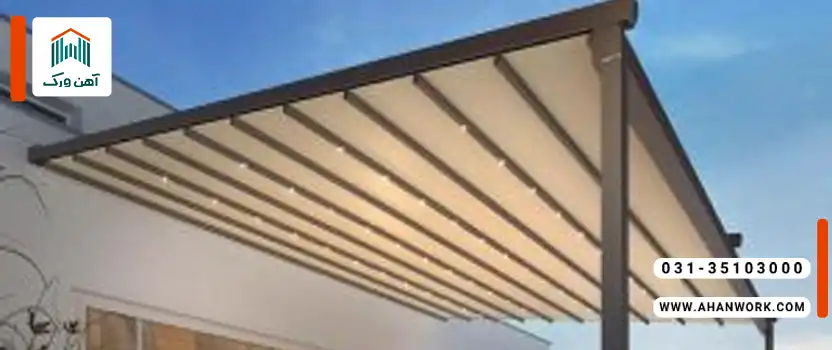 مراحل ساخت سایبان با قوطی به صورت گام به گام