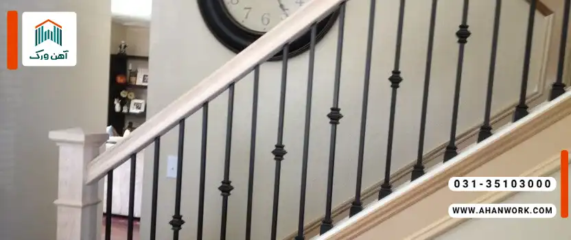 آموزش اجرای نرده فلزی راه پله با قوطی