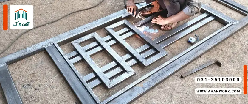 مقایسه قیمت ساخت درب و پنجره آهنی با دیگر متریال ها