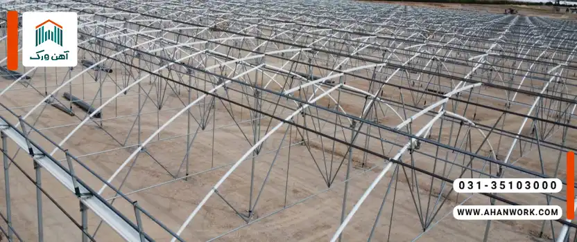 پوشش دهی و محافظت از پروفیل گلخانه