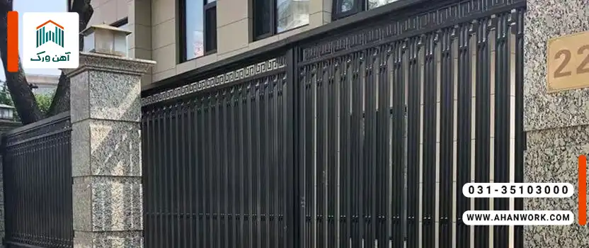 آموزش کامل ساخت درب حیاط با پروفیل