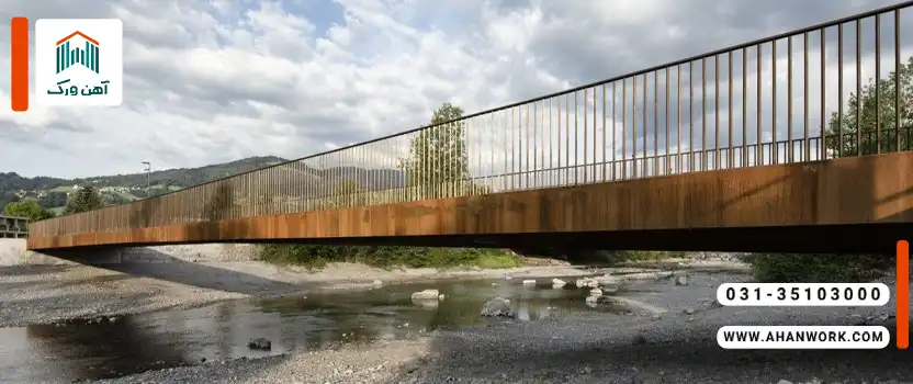 مراحل ساخت پل عابر پیاده