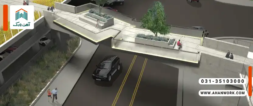 چالش ها و مشکلات در ساخت پل های عابر پیاده